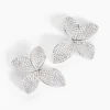 Histoire d'Or Boucles D'oreilles Puces Radiant Bloom Argent Blanc Oxyde* Boucles D'Oreilles|Clous D'Oreilles
