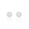 Histoire d'Or Boucles D'oreilles Puces Star Or Blanc Oxyde De Zirconium* Boucles D'Oreilles|Clous D'Oreilles
