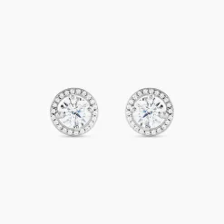 Histoire d'Or Boucles D'oreilles Puces Stelila Or Blanc Oxyde De Zirconium* Boucles D'Oreilles|Clous D'Oreilles