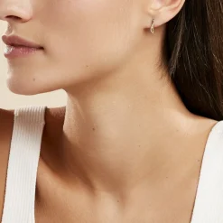 Online Histoire d'Or Boucles D'oreilles Puces Smina Or Jaune Diamant