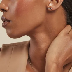 Histoire d'Or Boucles D'oreilles Puces Starlight Or Jaune Diamant* Boucles D'Oreilles|Clous D'Oreilles