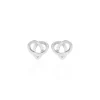 Histoire d'Or Boucles D'oreilles Puces Shainy Argent Blanc* Boucles D'Oreilles|Boucles D'Oreilles Fantaisie