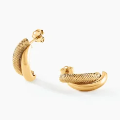 Sale Histoire d'Or Boucles D'oreilles Puces Sawney Or Jaune