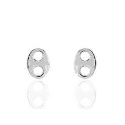 Histoire d'Or Boucles D'oreilles Puces Sherry Argent Blanc* Boucles D'Oreilles|Boucles D'Oreilles Fantaisie