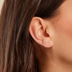 Histoire d'Or Boucles D'oreilles Puces Sterre Or Jaune Oxyde De Zirconium* Boucles D'Oreilles|Clous D'Oreilles