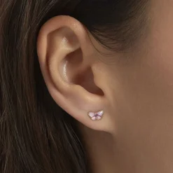 Histoire d'Or Boucles D'oreilles Puces Sulivia Papillon Or Jaune* Boucles D'Oreilles|Clous D'Oreilles