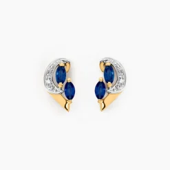 Histoire d'Or Boucles D'oreilles Puces Sakina Et Diamant Et Divers* Boucles D'Oreilles|Clous D'Oreilles