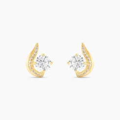 Histoire d'Or Boucles D'oreilles Puces Sevde Or Jaune Oxyde De Zirconium* Boucles D'Oreilles|Clous D'Oreilles