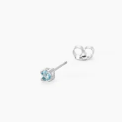 Histoire d'Or Boucles D'oreilles Puces Tehora Argent Blanc Verre* Boucles D'Oreilles|Boucles D'Oreilles Fantaisie