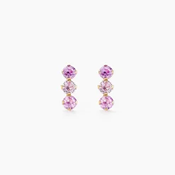 Histoire d'Or Boucles D'oreilles Puces Trystan Or Jaune Oxyde De Zirconium* Boucles D'Oreilles|Clous D'Oreilles