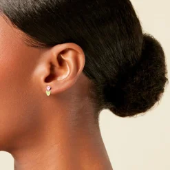 Histoire d'Or Boucles D'Oreilles Puces Tuulikki Or Jaune