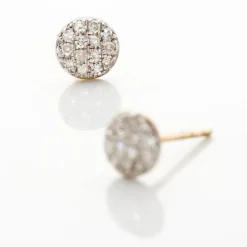 Best Histoire d'Or Boucles D'oreilles Puces Teani or jaune diamant