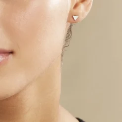 Histoire d'Or Boucles D'oreilles Puces Trilia Argent Blanc* Boucles D'Oreilles|Boucles D'Oreilles Fantaisie