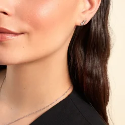 Histoire d'Or Boucles D'oreilles Puces Te Amo Argent Blanc* Boucles D'Oreilles|Boucles D'Oreilles Fantaisie