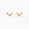 New Histoire d'Or Boucles D'oreilles Puces Undine Or Jaune Diamant