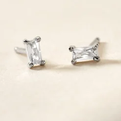 Histoire d'Or Boucles D'oreilles Puces Udia Argent Blanc Oxyde De Zirconium* Boucles D'Oreilles|Boucles D'Oreilles Fantaisie