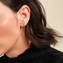 Histoire d'Or Boucles D'oreilles Puces Udia Argent Blanc Oxyde De Zirconium* Boucles D'Oreilles|Boucles D'Oreilles Fantaisie