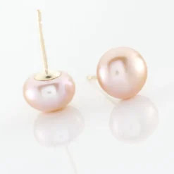 Histoire d'Or Boucles D'oreilles Puces Ursulina Or Jaune Perle De Culture* Boucles D'Oreilles|Clous D'Oreilles