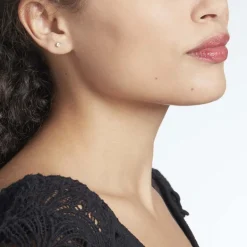 Histoire d'Or Boucles D'oreilles Puces Victoria Or Blanc Diamant* Boucles D'Oreilles|Clous D'Oreilles