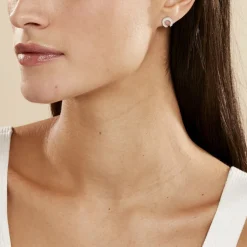 Histoire d'Or Boucles D'oreilles Puces Vaea Argent Blanc* Boucles D'Oreilles|Boucles D'Oreilles Fantaisie