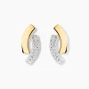 Histoire d'Or Boucles D'oreilles Puces Vero Or Jaune Oxyde De Zirconium* Boucles D'Oreilles|Clous D'Oreilles