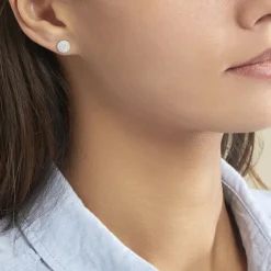 Histoire d'Or Boucles D'oreilles Puces Verane Argent Blanc Oxyde De Zirconium* Boucles D'Oreilles|Boucles D'Oreilles Fantaisie