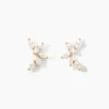 Discount Histoire d'Or Boucles D'oreilles Puces Youssa Or Jaune Oxyde De Zirconium