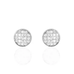 Histoire d'Or Boucles D'oreilles Puces Yesim Argent Blanc Oxyde De Zirconium* Boucles D'Oreilles|Boucles D'Oreilles Fantaisie
