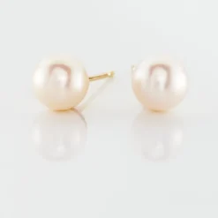 Histoire d'Or Boucles D'oreilles Suki Or Jaune Perle De Culture* Boucles D'Oreilles|Clous D'Oreilles