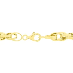 Clearance Histoire d'Or Bracelet Aaron Maille Fantaisie Or Jaune