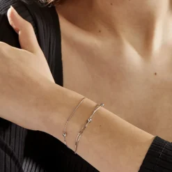 Hot Histoire d'Or Bracelet Abbie Argent Blanc