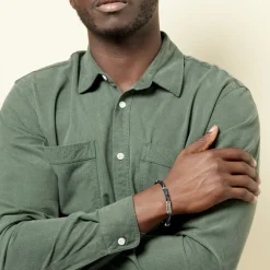 Histoire d'Or Bracelet Acier Blanc Pacome* Bracelets|Bracelets Fantaisie