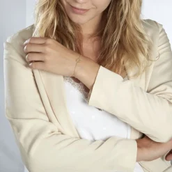 New Histoire d'Or Bracelet Adelinda Plaqué Or Jaune