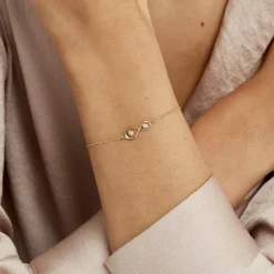 Hot Histoire d'Or Bracelet Ademar Or Jaune Oxyde De Zirconium