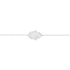 Online Histoire d'Or Bracelet Aicha Or Blanc Diamant