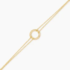 Outlet Histoire d'Or Bracelet Aislin Or Jaune Diamant