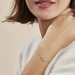 Histoire d'Or Bracelet Akiko Argent Blanc Perle De Culture Et Oxyde De Zirconium* Bracelets|Bracelets Fantaisie