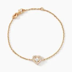 Clearance Histoire d'Or Bracelet Alais Plaqué Or Oxyde De Zirconium plaqué or jaune oxyde