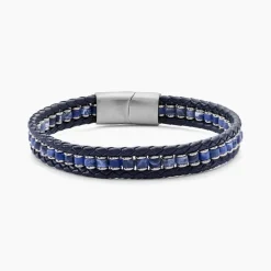 Histoire d'Or Bracelet Alassio Acier Blanc Sodalite* Bracelets|Bracelets Fantaisie
