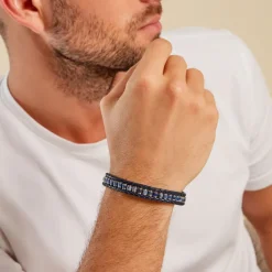 Histoire d'Or Bracelet Alassio Acier Blanc Sodalite* Bracelets|Bracelets Fantaisie