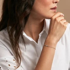 Sale Histoire d'Or Bracelet Alcyone Argent Blanc