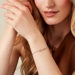 Histoire d'Or Bracelet Alissone Argent Blanc* Bracelets|Bracelets Fantaisie