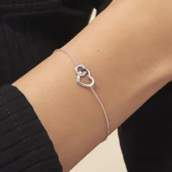 New Histoire d'Or Bracelet Alysa Or Blanc Diamant