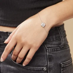 Histoire d'Or Bracelet Anasthase Argent Blanc Oxyde De Zirconium* Bracelets|Bracelets Fantaisie