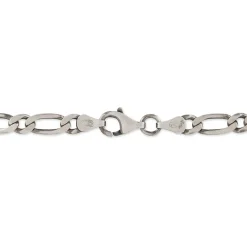 New Histoire d'Or Bracelet Anilo Noircie Argent Blanc