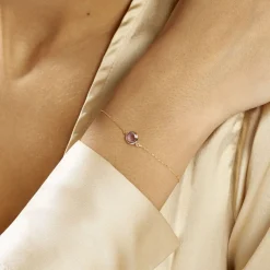 Histoire d'Or Bracelet Arenale Or Jaune Amethyste* Bracelets