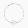 Histoire d'Or Bracelet Argent Blanc Alekdandarine* Bracelets|Bracelets Fantaisie