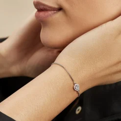 Online Histoire d'Or Bracelet Argent Blanc Andromeda Oxydes De Zirconium