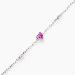 Hot Histoire d'Or Bracelet Argent Blanc Declaration Oxyde De Zirconium argent blanc oxyde