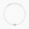 Histoire d'Or Bracelet Argent Blanc Deep In Love Oxyde De Zirconium* Bracelets|Bracelets Fantaisie